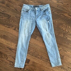 Express Light Blue Skinny Jeans